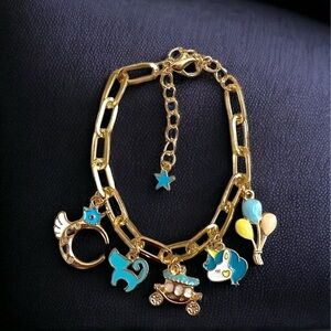 “Baby boy” Charm Bracelet